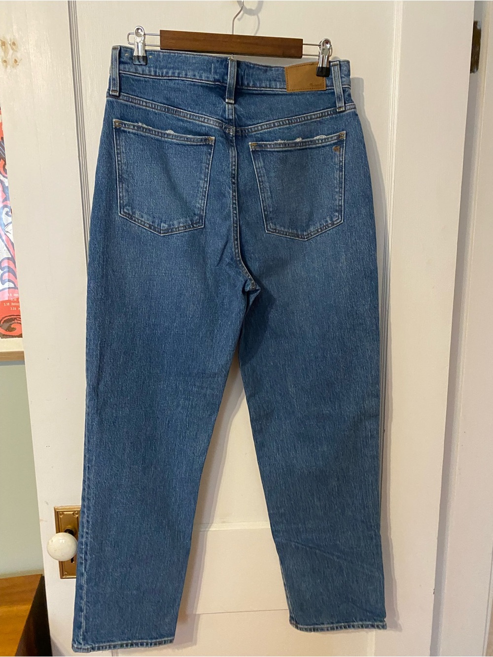 NWOT Madewell Perfect Vintage Straight Jeans in Earlwood Wash - Picture 5 of 6